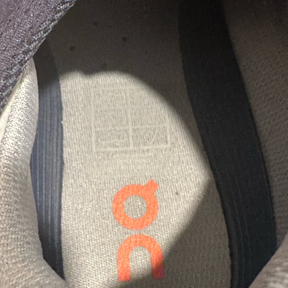 COPY - On Cloud Men’s Sneaker, Blue and Orange Size 8 - Picture 8 of 8
